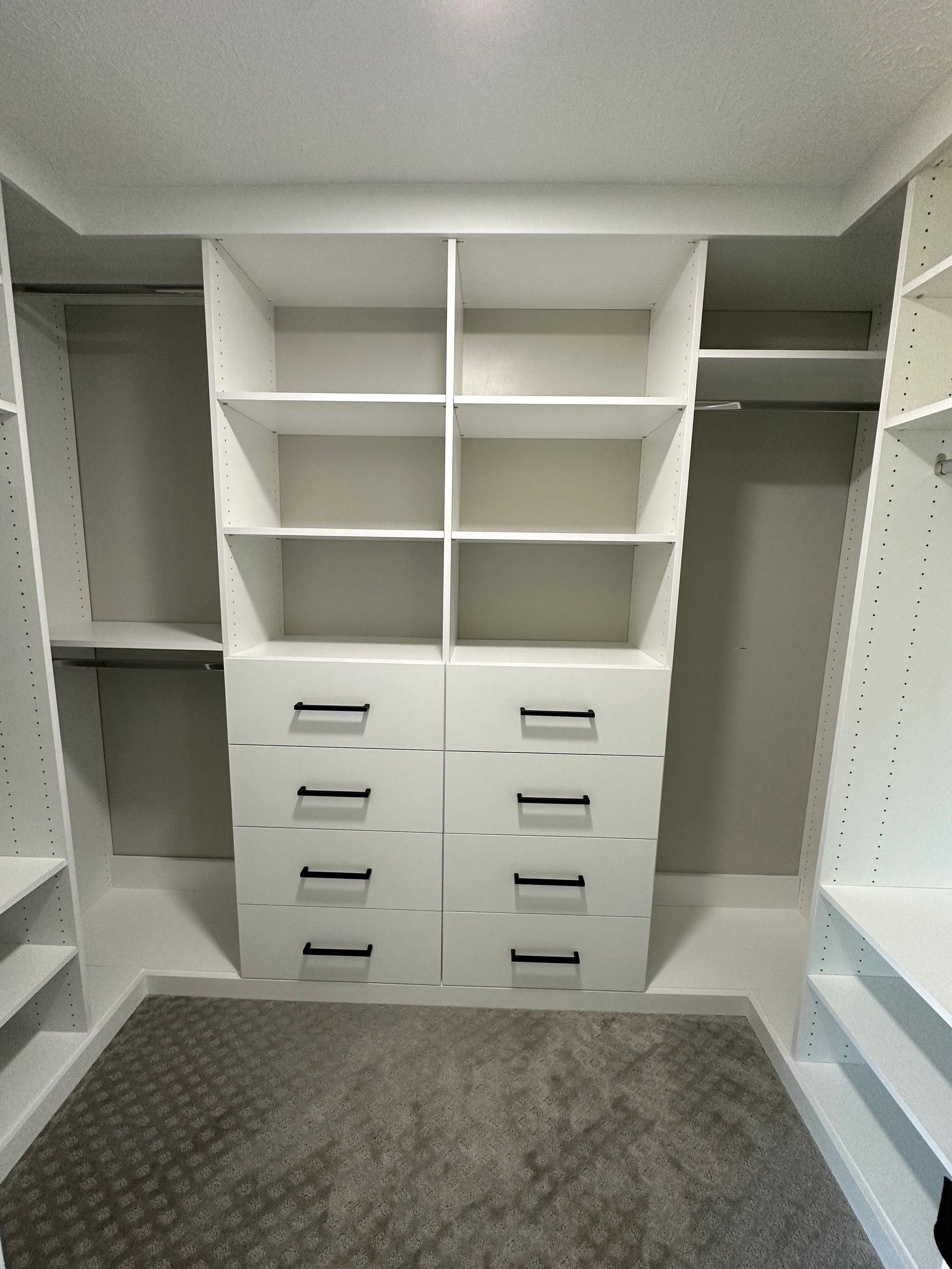 After organized custom closet Fantasy Closets