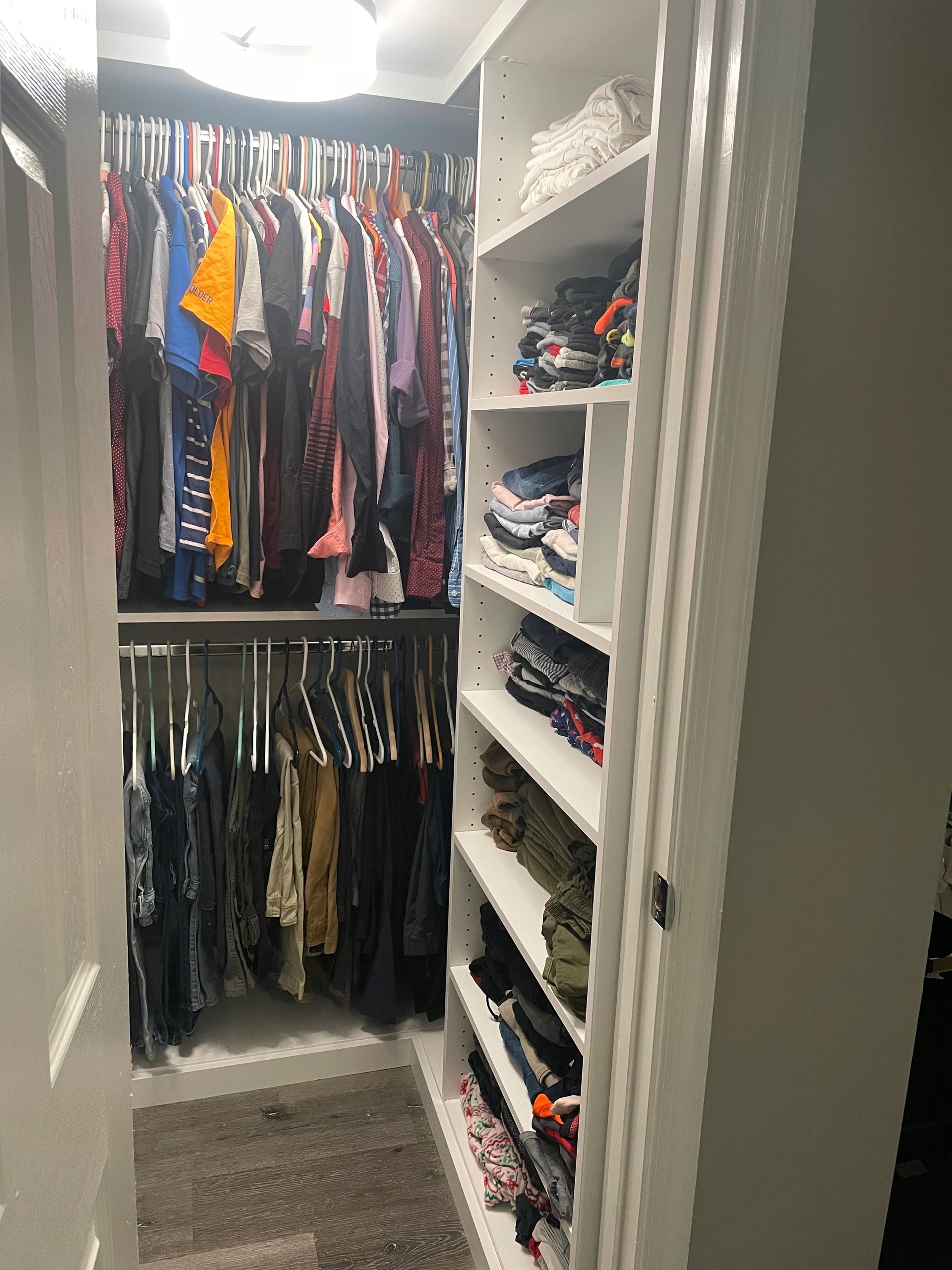 After closet renovation Northern Virginia Fantasy Closets