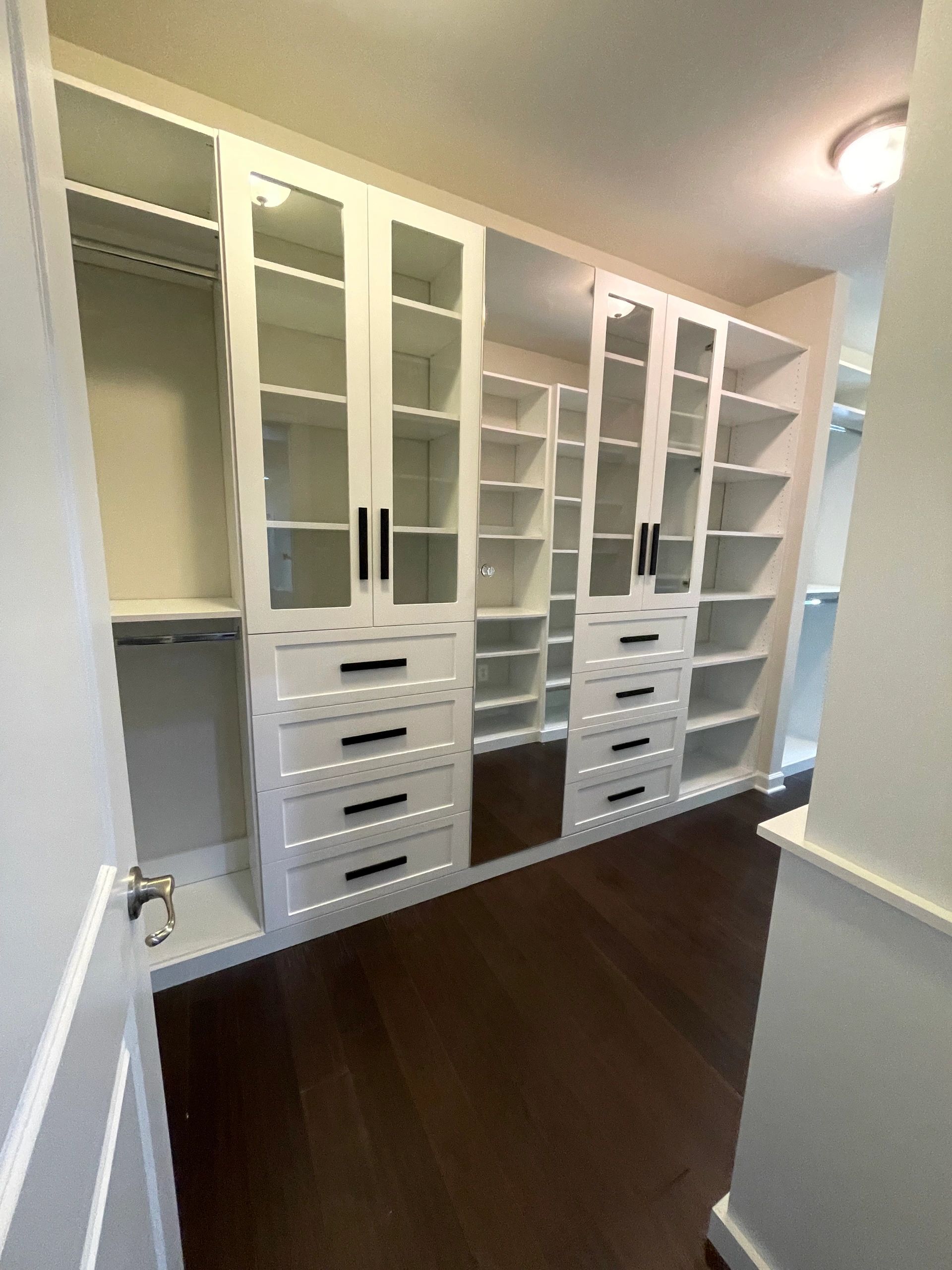 After custom closet system Fantasy Closets