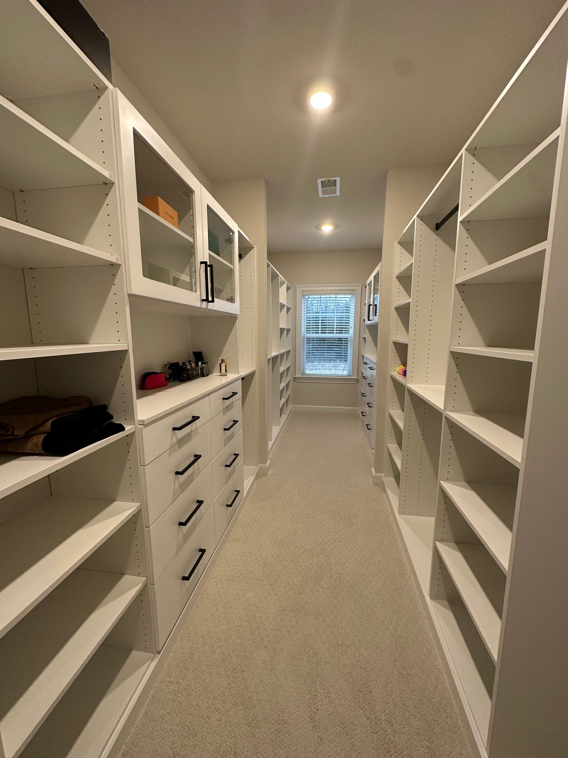 After custom walk-in closet Fantasy Closets