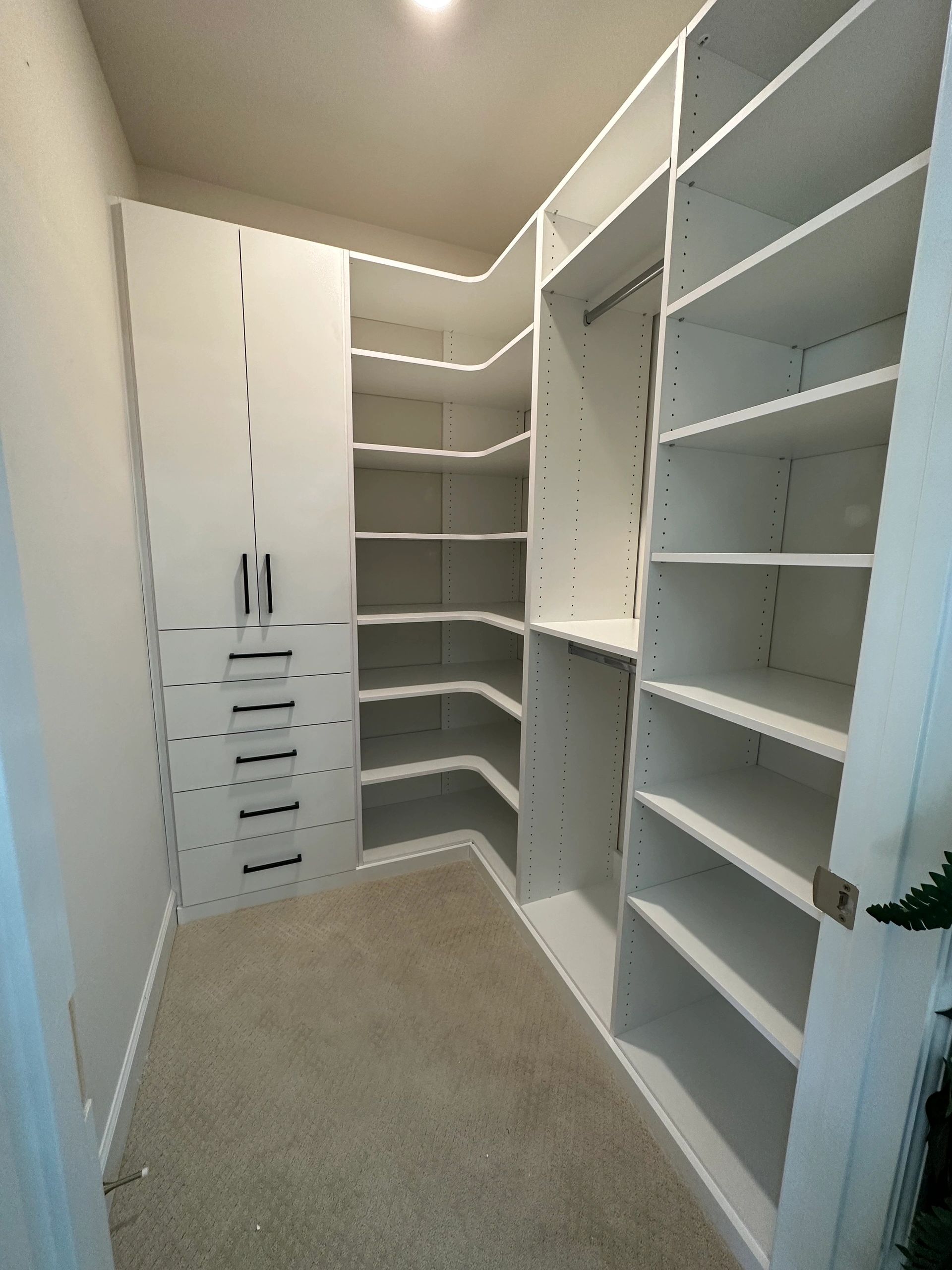 After custom closet transformation Fantasy Closets